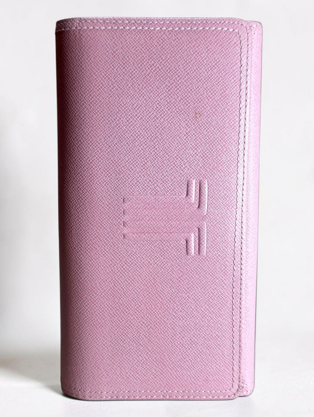 LANVIN Long Wallet Pink Leather